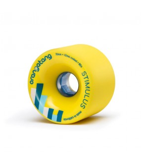 ORANGATANG WHEELS 70MM STIMULUS JAUNE