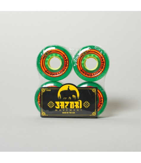 SATORI RASTA CRUISERS WHEELS 62MM 78A