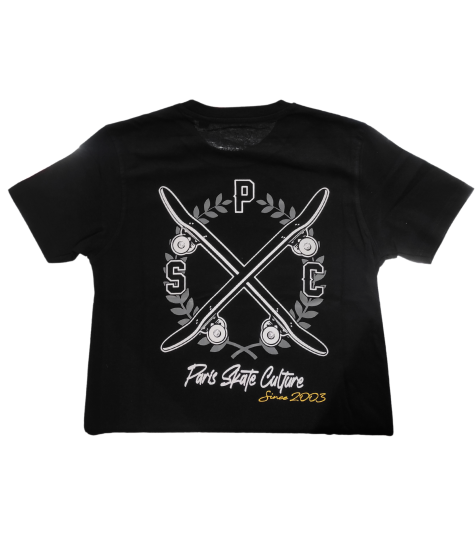 PARIS SKATE CULTURE - TEE SHIRT - NOIR