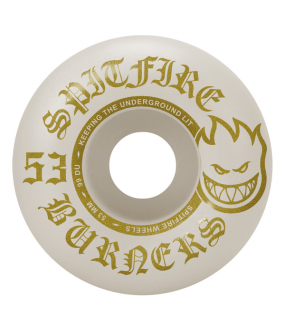 SPITFIRE WHEELS (set of 4) 53MM BURNER 99DU GOLD