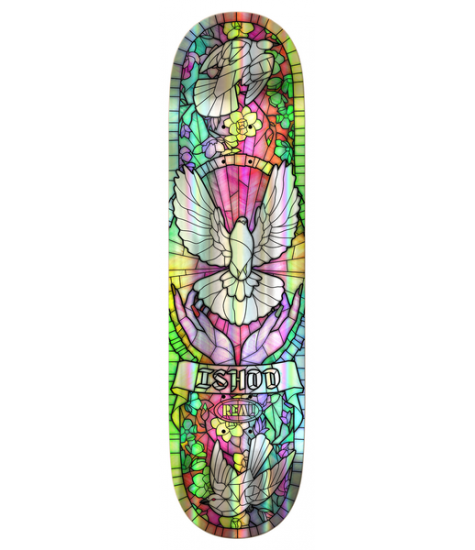 REAL DECK ISHOD HOLO FOIL CATHEDRAL TT 8.5 X 32.2 - 14.5