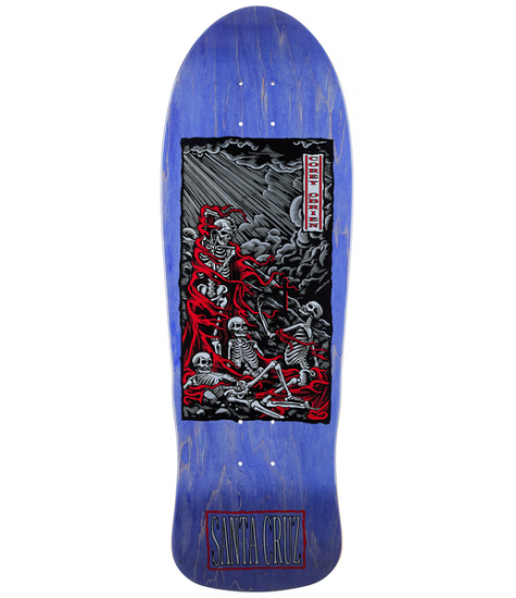 SANTA CRUZ DECK REISSUE O'BRIEN PURGATORY REISSUE 9.85 X 30