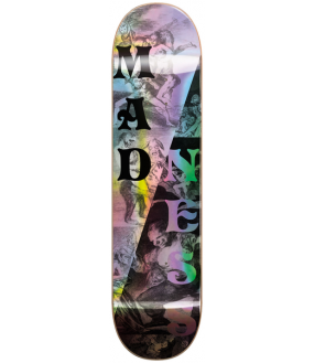 MADNESS DECK SPLIT OVERLAP POPSICLE R7 HOLOGRAPH 8.0 X 31.62