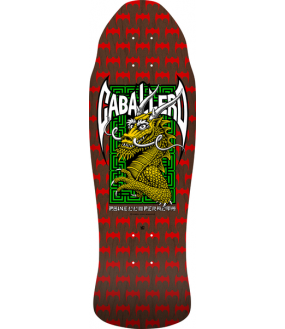 POWELL PERALTA DECK REISSUE CAB STREET 9.6 X 29.75 RED BROWN