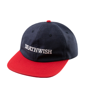 DEATHWISH CAP - ANTIDOTE NAVY/RED SNAPBACK