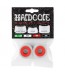 BUSHING HARD CORE BARREL 88A SET OF 2 WHITE/RED