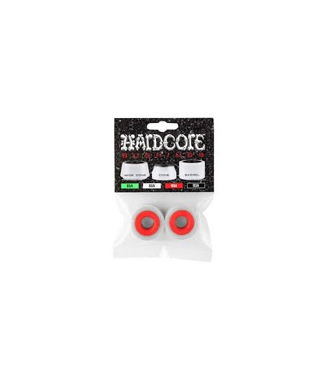 BUSHING HARD CORE BARREL 88A SET OF 2 WHITE/RED