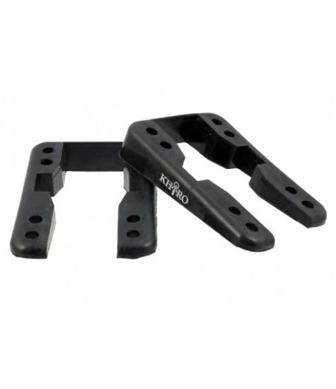 KHIRO ANGLED WEDGE DROP THROUGH SHOCKPADS (SET OF 2)