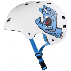 BULLET HELMET (CASQUE) SCREAMING HAND WHITE S/M