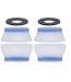 BONES BUSHINGS (JEU DE 4 GOMMES) SOFT WHITE